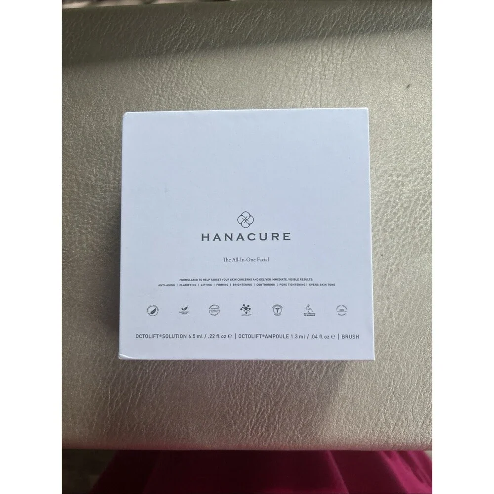 Hanacure The All-In-One Facial Treatment Kit New